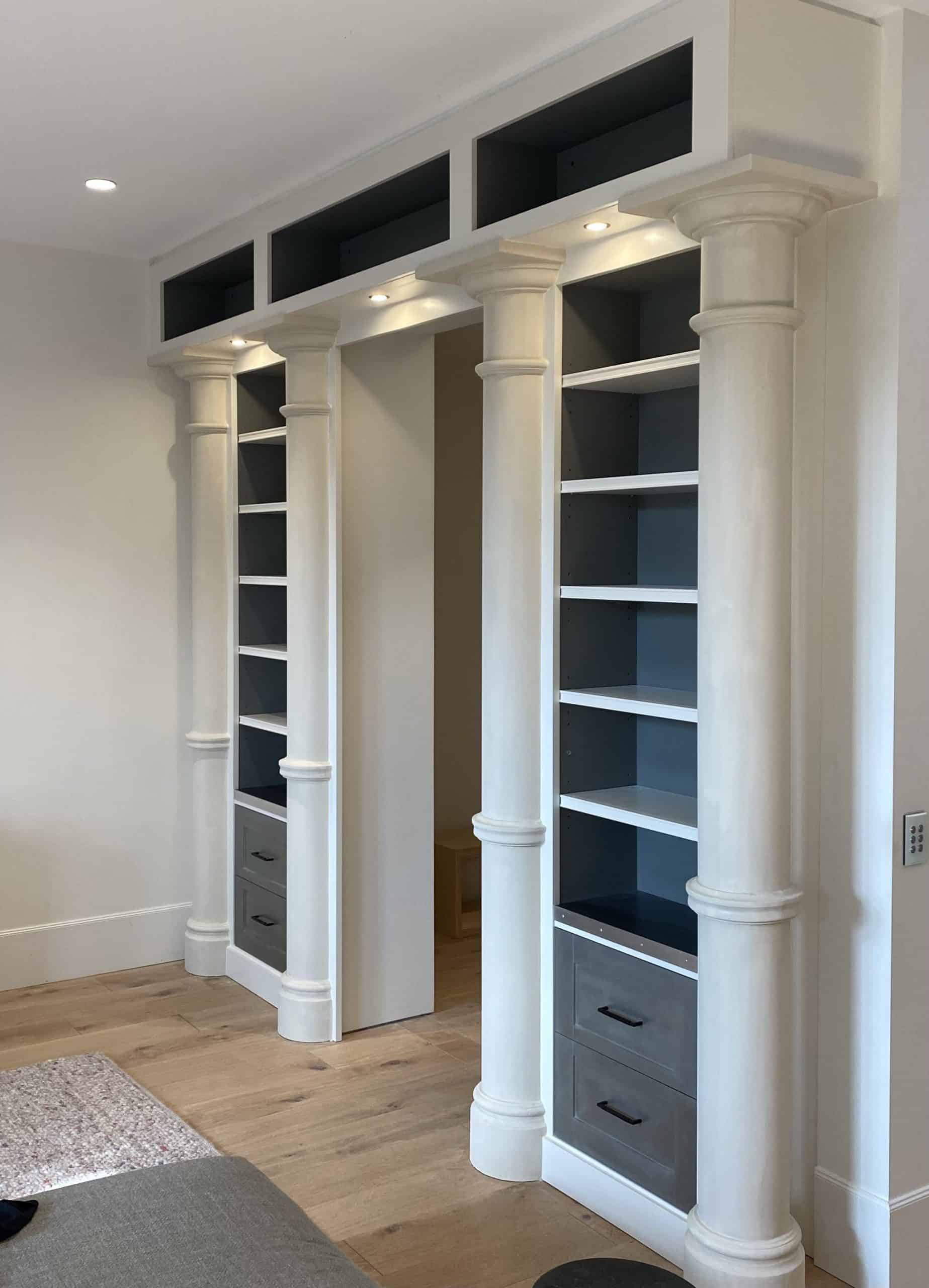 A hidden door ajar by Groth & Sons
