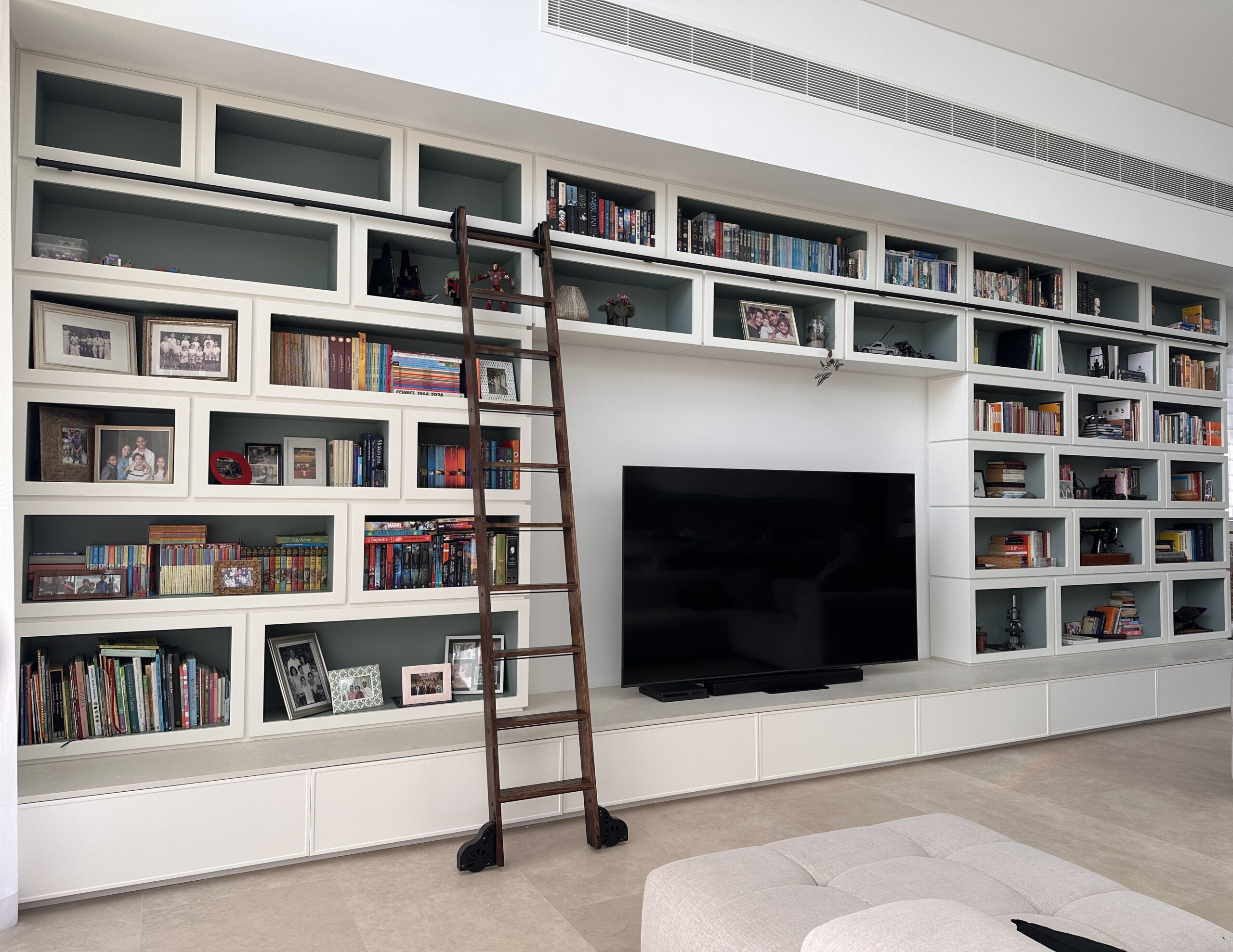 Library Ladder Rollings ladders, Bookcase Sydney